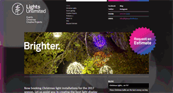 Desktop Screenshot of lightsunlimited.ca